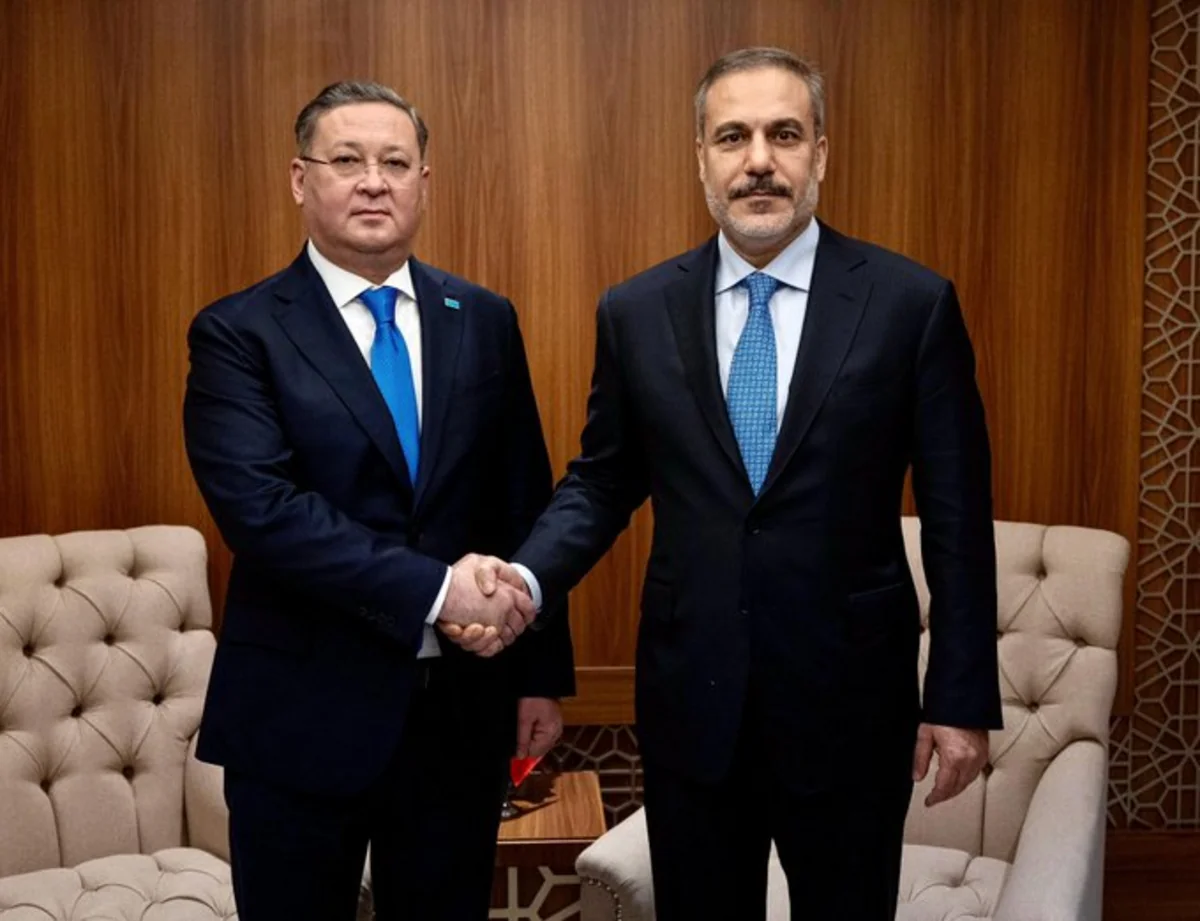 Türkiyə və Qazaxıstan XİN başçıları görüşüblər