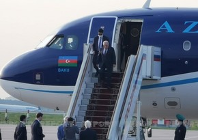 Azerbaijani PM arrives in Russia for official visit