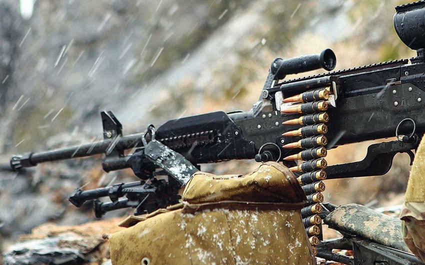 Armenian armed units fired positions of Azerbaijani army using mortars