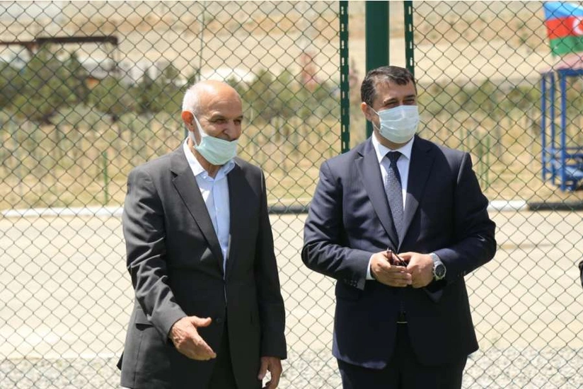 “Bibiheybət” Gəmi Təmiri Zavodunda mini futbol meydançası açılıb
