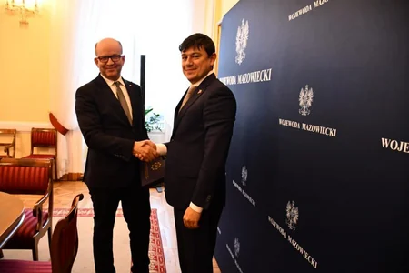 Fuad Muradov Polşanın Xaricilər Ofisinin rəhbəri və qubernatorla görüşüb