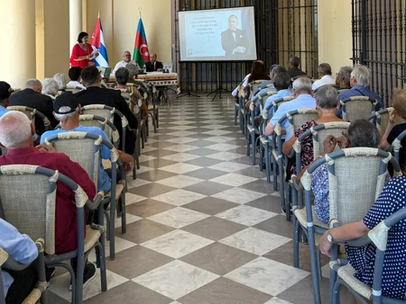 Event dedicated to 102nd anniversary of Heydar Aliyev's birth held in Havana
