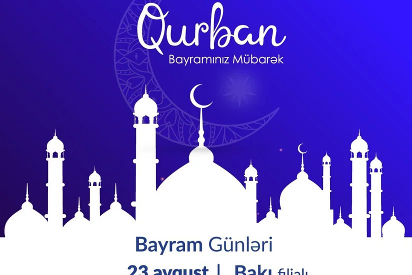 “AtaBank” Qurban bayramında da müştərilərə xidmət göstərəcək