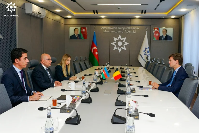 Belgian ambassador, ANAMA chief mull mine detection dog training programs