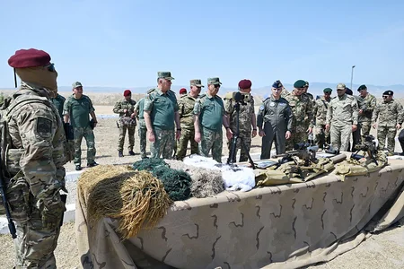 Distinguished Visitors Day held within Caucasian Eagle - 2024 exercises
