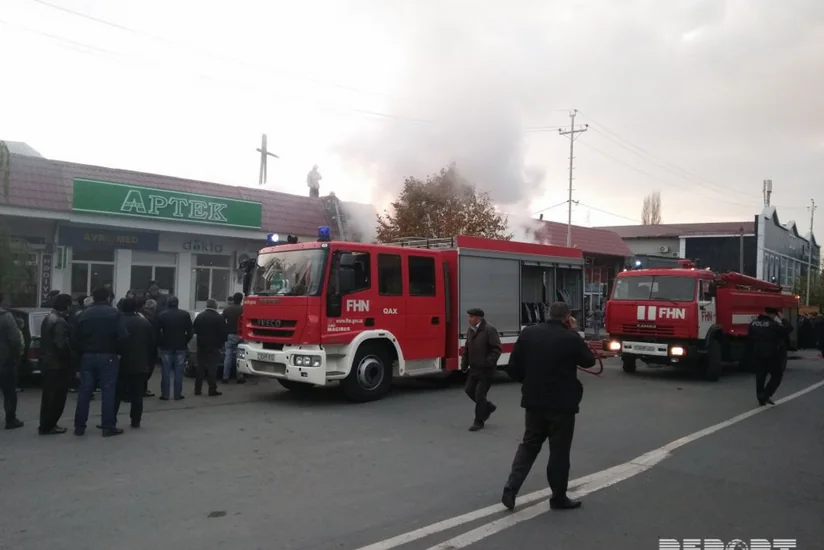 В центре Гаха горит магазин - ФОТО - ВИДЕО