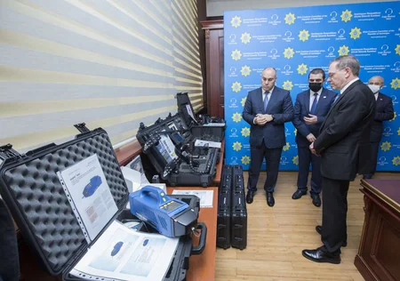 US donates mobile equipment to Azerbaijan 