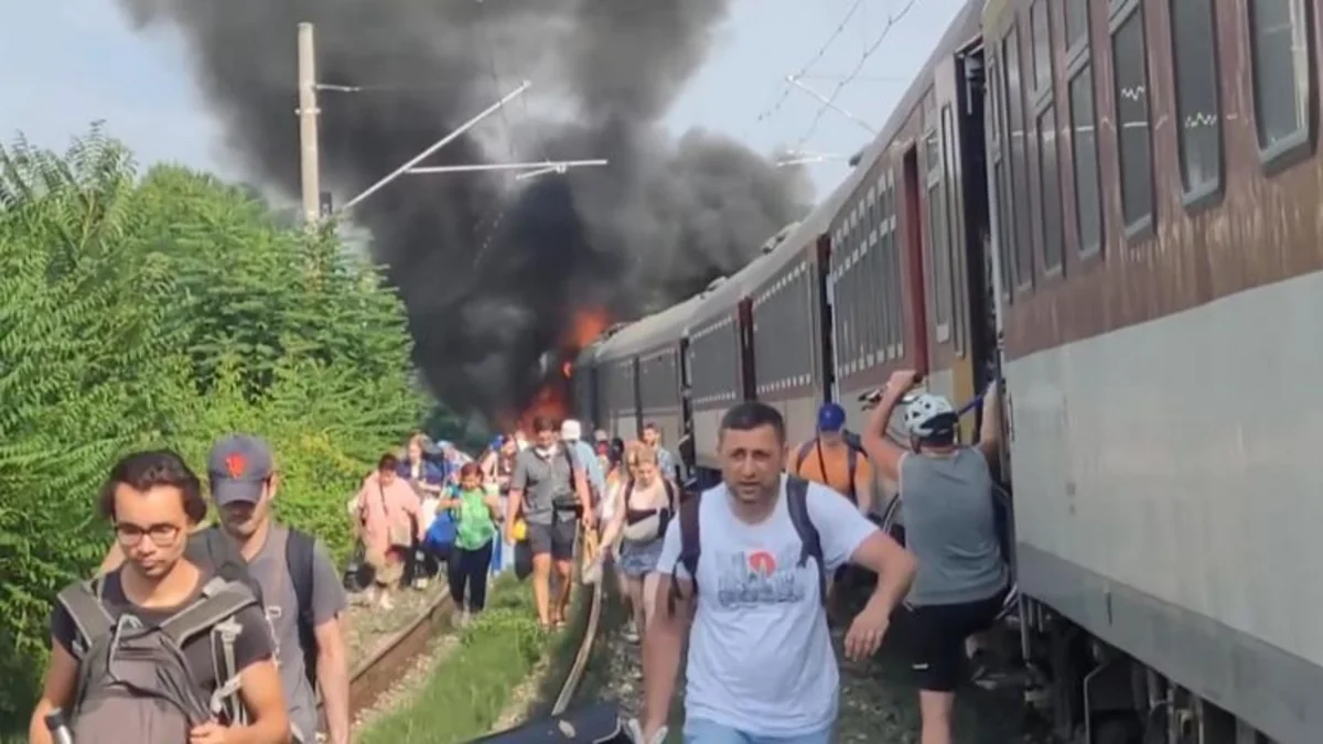 Prague-to-Budapest train collides with bus in Slovakia, killing 7 people and injuring 5