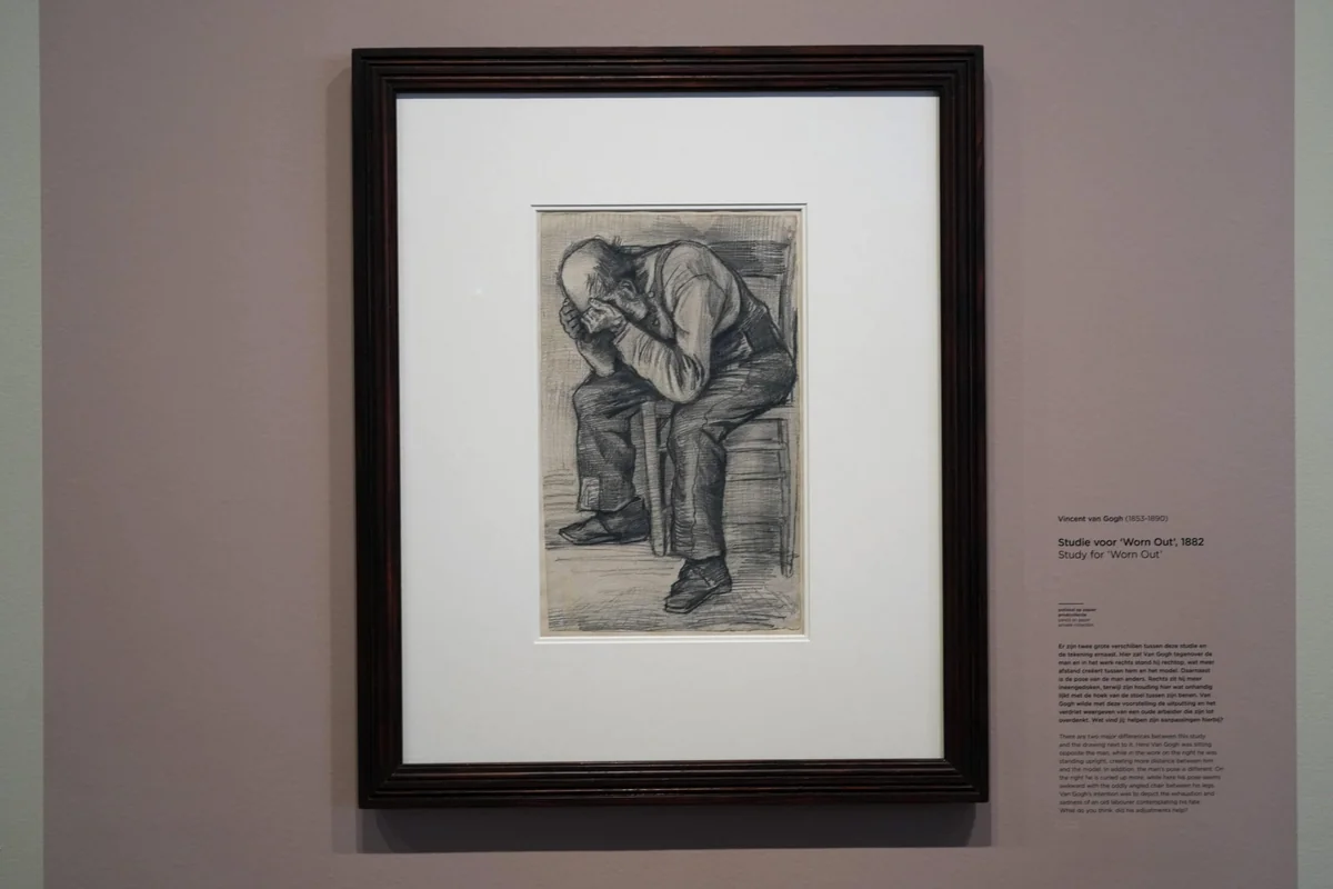 Rare drawing of Van Gogh going on display in Amsterdam museum