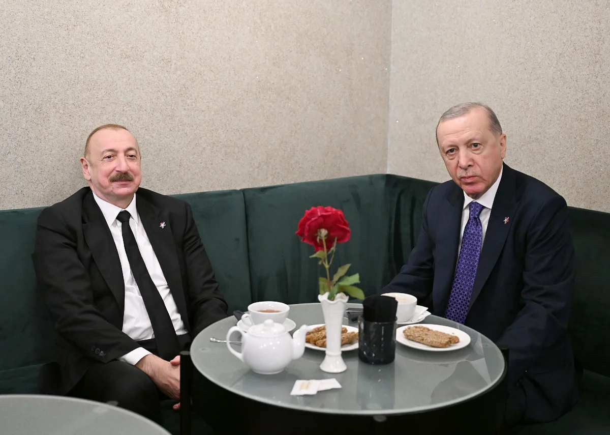 Prezident İlham Əliyev Albaniyada Rəcəb Tayyib Ərdoğan ilə görüşüb