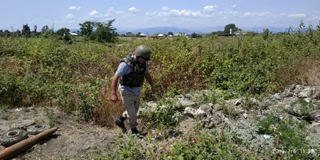 Lənkəranda dəniz sahilindən 5 ədəd mina tapılıb