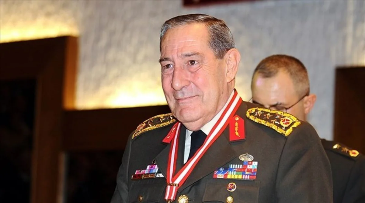 Türkiyə Silahlı Qüvvələri Baş Qərargahının keçmiş rəisi vəfat edib