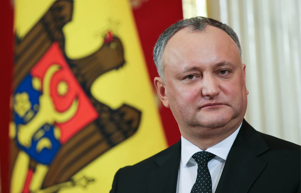 Moldova prezidenti istefaya getməkdən imtina edib