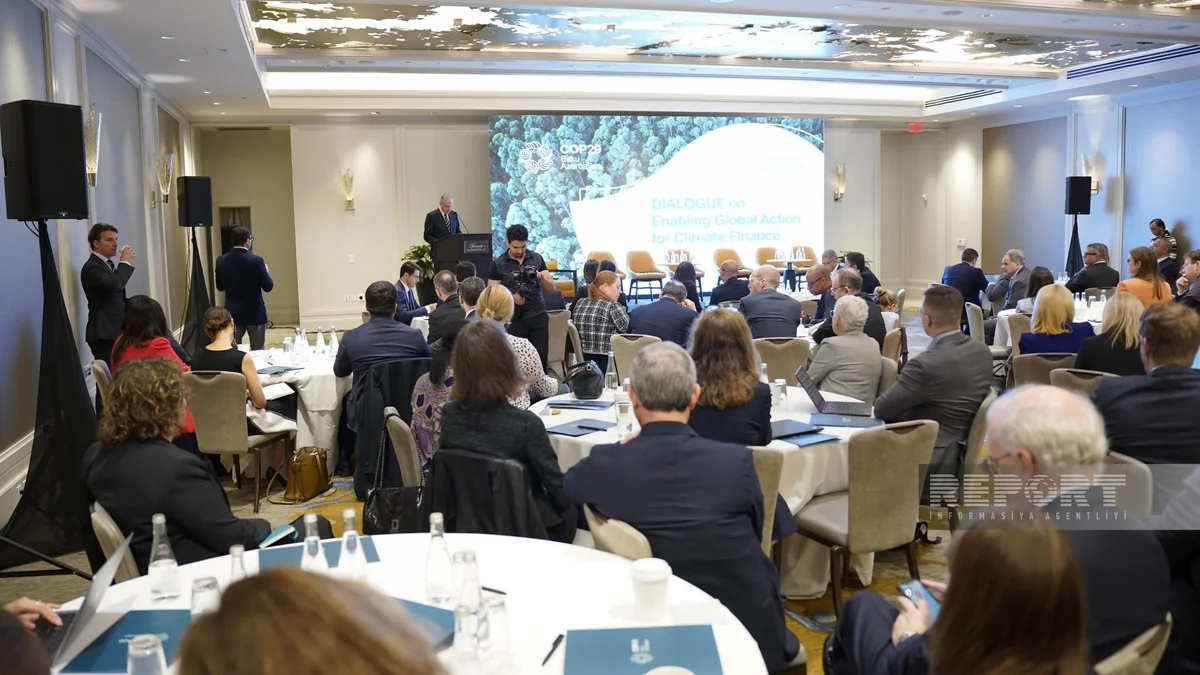 COP29 Presidency hosts “Dialogue on Enabling Global Action for Climate Finance” to drive necessary climate action