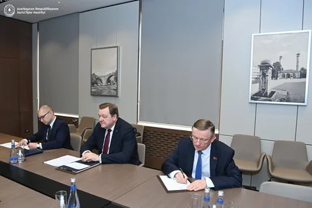 Azərbaycan və Belarus XİN başçıları əməkdaşlığın gücləndirilməsi məsələlərini müzakirə ediblər - YENİLƏNİB