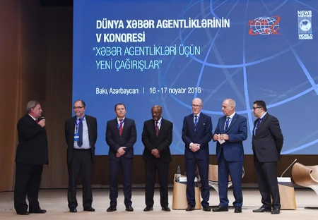 Dünya Xəbər Agentliklərinin V Konqresi işini başa çatdırıb