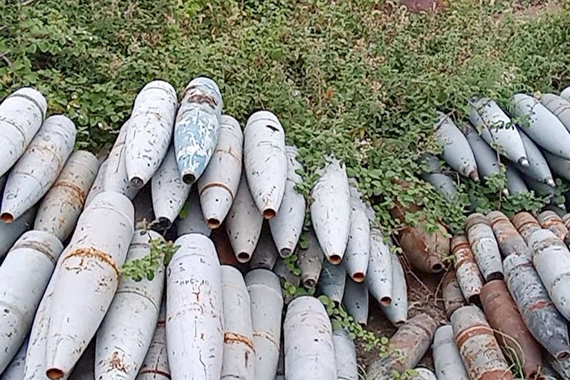 Another ammunition storage found in Azerbaijan's Khojaly