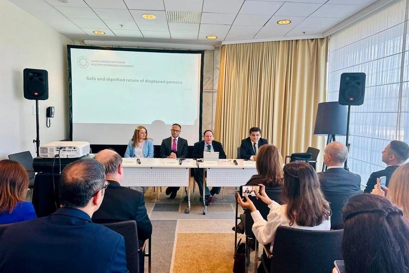 Qərbi Azərbaycan İcması Varşavada ATƏT-in konfransı çərçivəsində yan tədbir keçirib