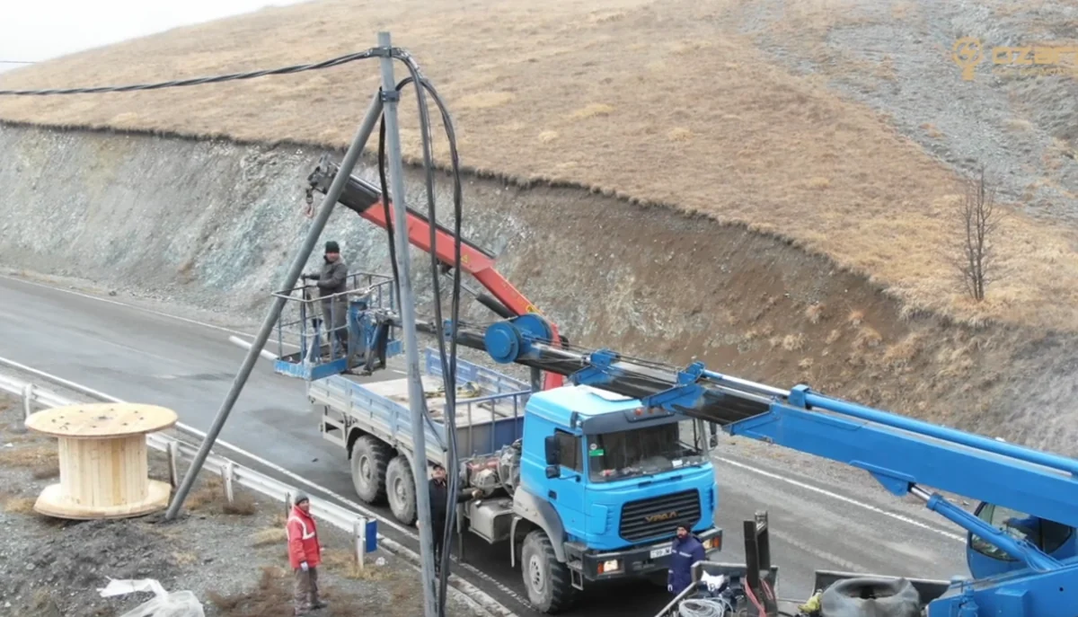 “Azərişıq” Kəlbəcər və Laçında yenidənqurma işləri aparır