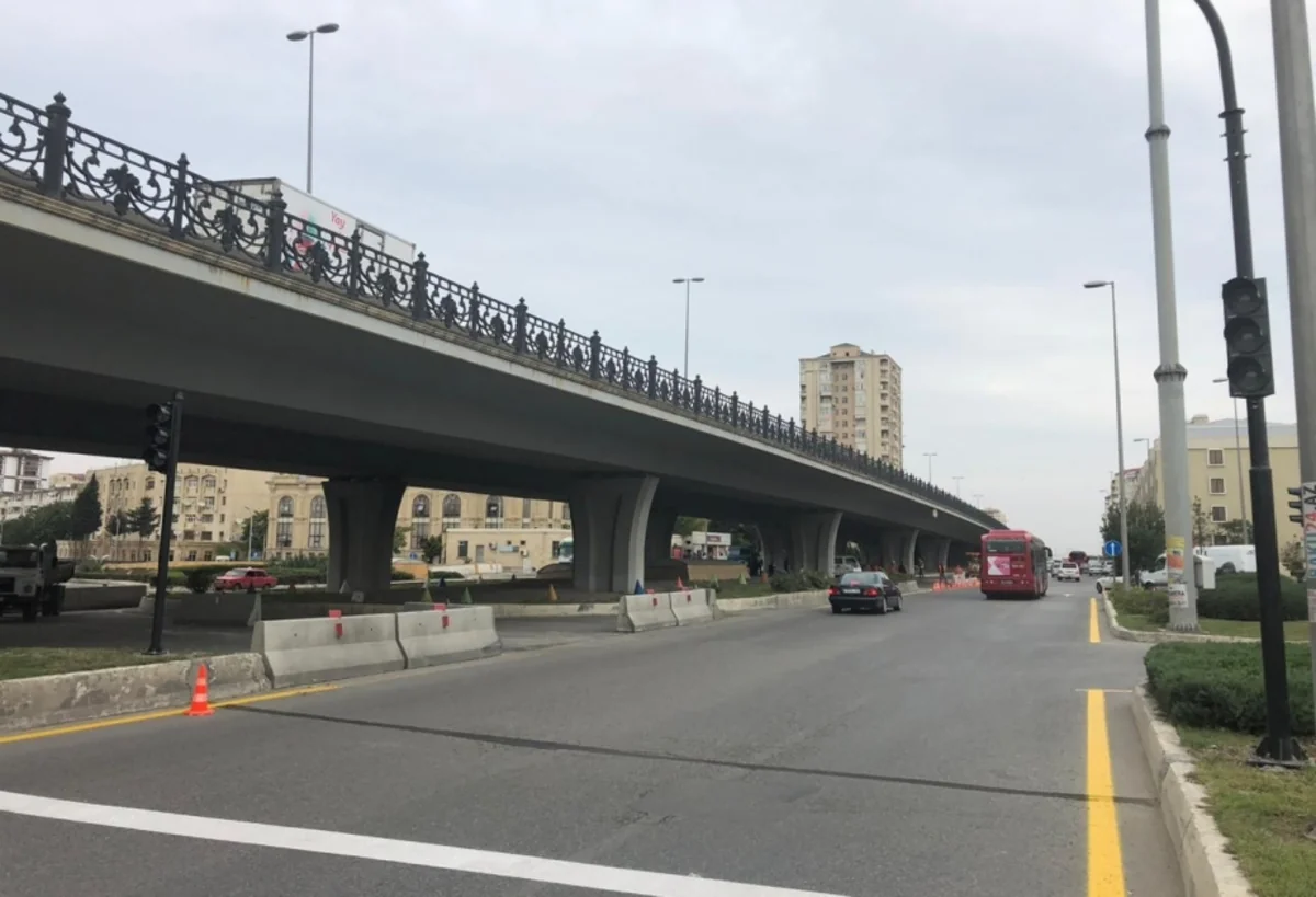 Bakının Ziya Bünyadov prospektində nəqliyyatın hərəkəti məhdudlaşdırılacaq