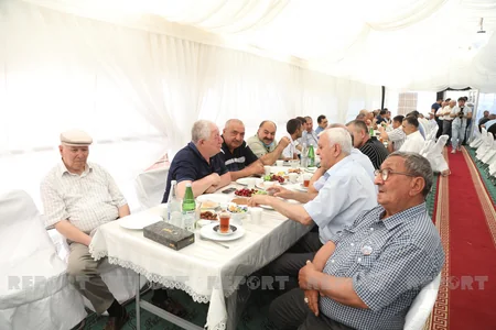 Jurnalist Məhərrəm İbrahimovun şəhid olmasının ildönümü münasibətilə mərasim keçirilib