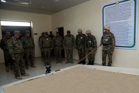 Проведен основной этап командно-штабных военных игр с боевой стрельбой