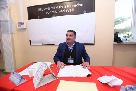 Azərbaycan xalqı səs verir - FOTOREPORTAJ