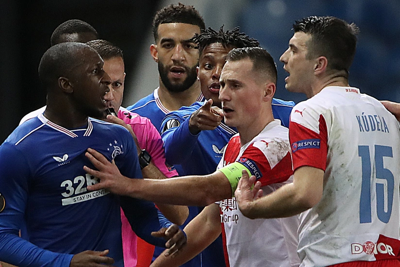 УЕФА дисквалифицировал обвиняемого в расизме игрока Славии