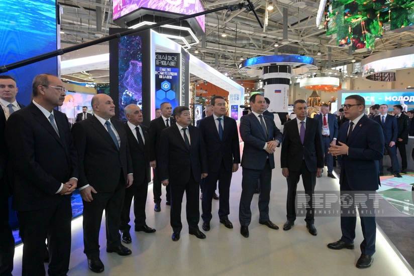 Azerbaijan’s PM visits int’l exhibition in Moscow