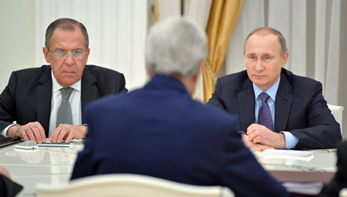 Vladimir ​Putinlə Con Kerrinin 3 saatdan artıq davam edən görüşü başa çatıb