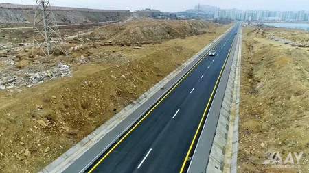 AAYDA MİDA-nın sifarişi ilə Yasamalda yeni avtomobil yolu inşa edib