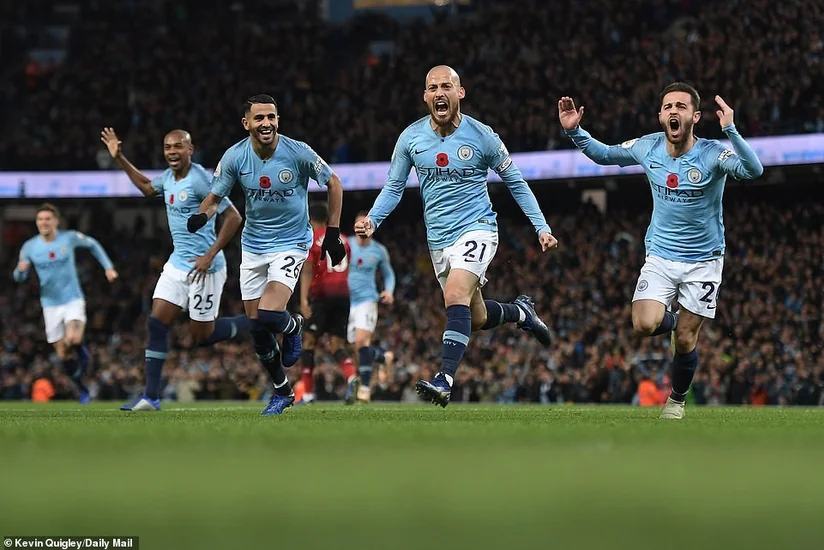 Манчестер Сити одержал победу в матче с Манчестер Юнайтед