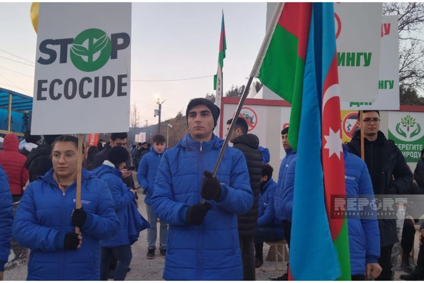 Protest on Khankandi-Lachin road enters its 16th day