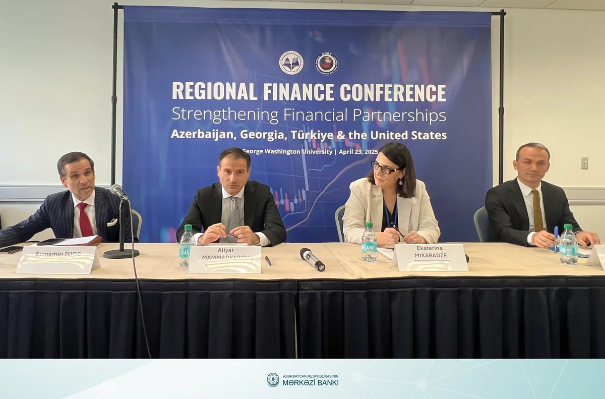 AMB rəsmisi: Türkiyə və Gürcüstanın maliyyə sektorları ilə əməkdaşlığımız güclənməkdədir
