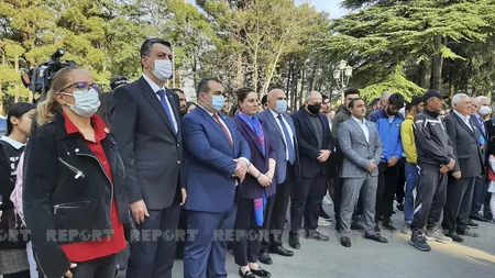Tbilisi-Rustavi marathon dedicated to Independence Day of Azerbaijan ends