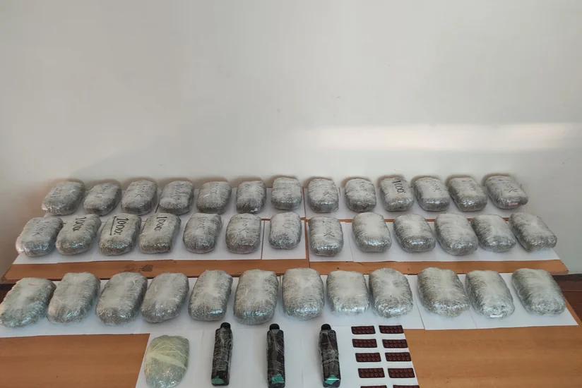İrandan Azərbaycana 42 kiloqramdan çox narkotikin keçirilməsinin qarşısı alınıb