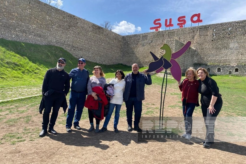 Delegation of US and Israel visits Shusha