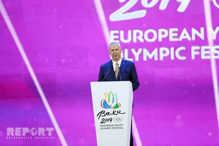 Bakı-2019 XV Avropa Gənclər Yay Olimpiya Festivalının bağlanış mərasimi keçirilib - CANLI YAYIM - FOTOREPORTAJ