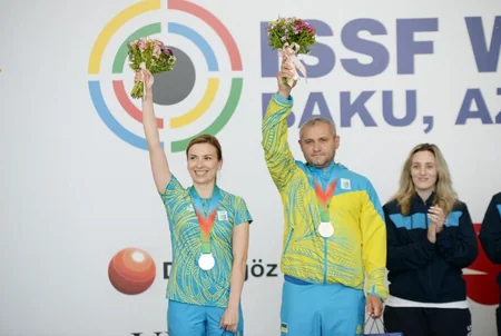 Stend atıcılığının səngər növü üzrə final yarışının qalibləri bəlli olub
