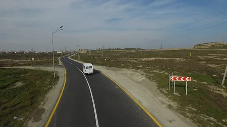 Zığ-Əmircan-Yeni Suraxanı avtomobil yolunda tikinti işləri bitib - VİDEO