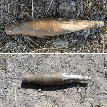 Ağstafada raket tapıldı