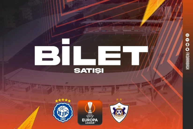 “Qarabağ”ı Finlandiyada dəstəkləmək istəyən azarkeşlər üçün ayrılmış biletlərin sayı açıqlanıb
