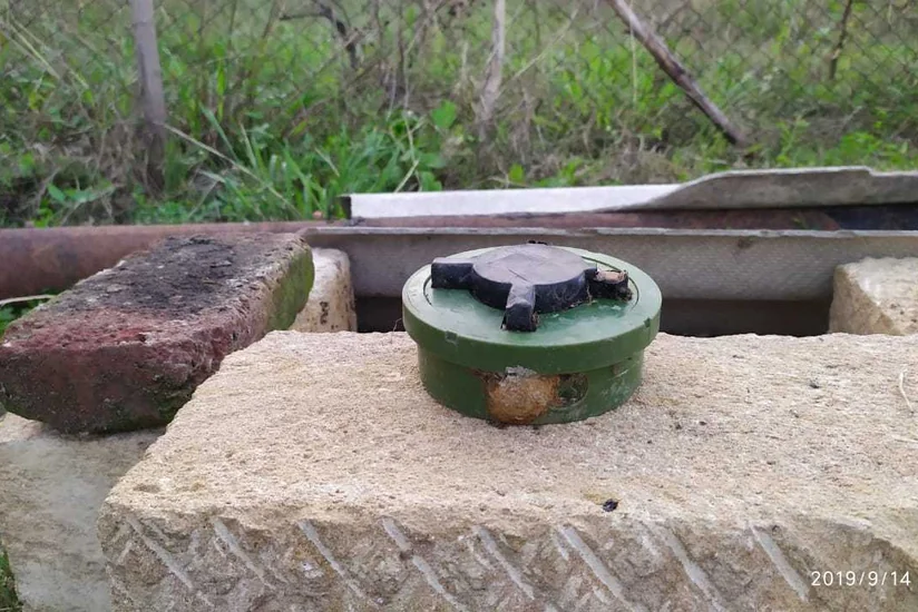 Lənkəran rayonunda piyada əleyhinə təlim minası tapılıb