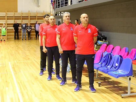Futzal üzrə Azərbaycan milli komandası yoldaşlıq oyununda qalib gəlib