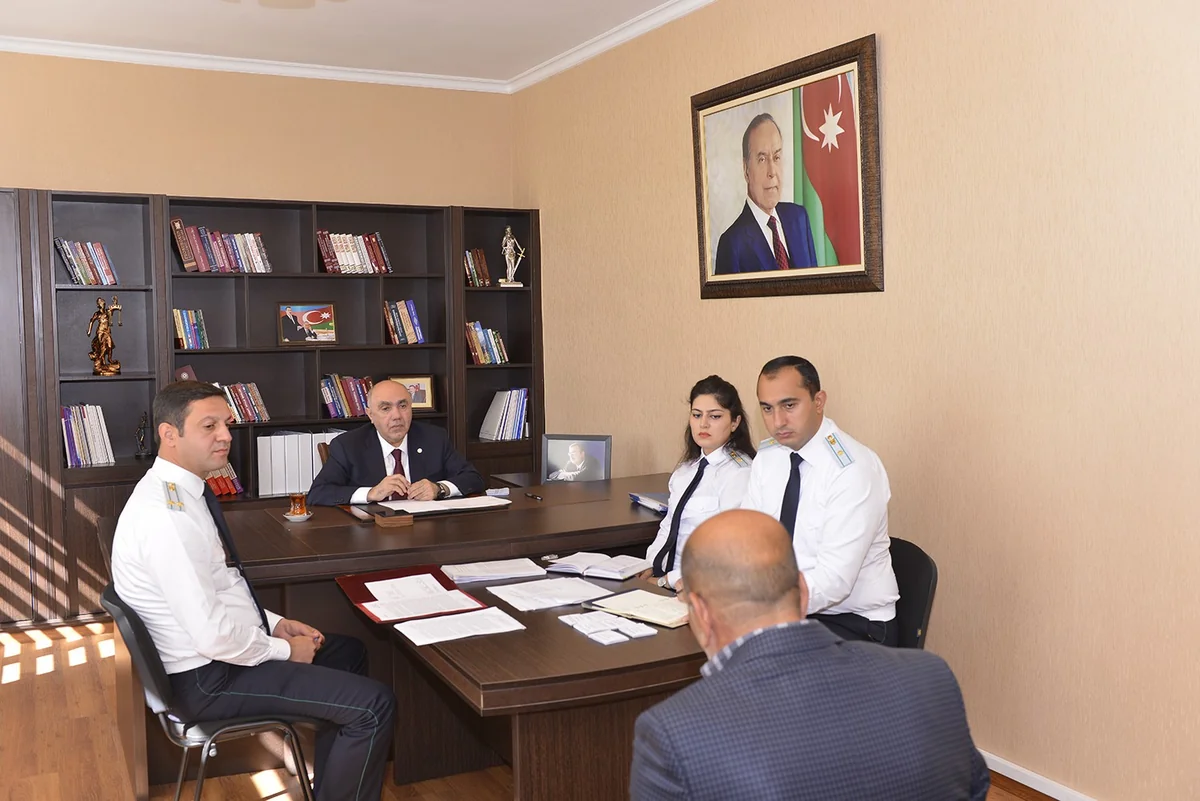 Baş prokuror Qubada vətəndaşları qəbul edib