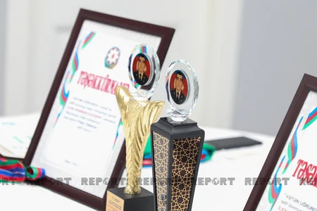 Şəhid İlkin Məmmədzadənin xatirəsinə beynəlxalq turnirin mükafatlandırma mərasimi olub - VİDEO