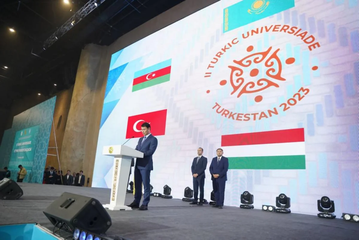 Qazaxıstanda II Türk Dövlətləri Universiadasının açılış mərasimi keçirilib