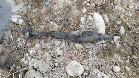 Abşeronda 82 mm-lik top mərmisi aşkarlanıb - FOTO