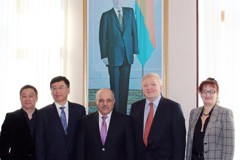 Bakıda Çinin mühəndislik şirkətinin rəhbərliyi ilə görüş keçirilib