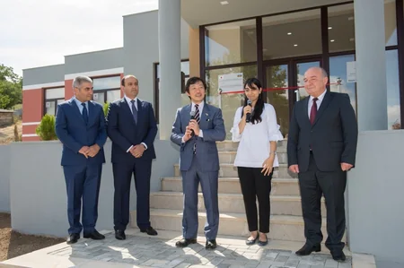 Şamaxının Göylər kəndində yeni tibb məntəqəsi istifadəyə verilib